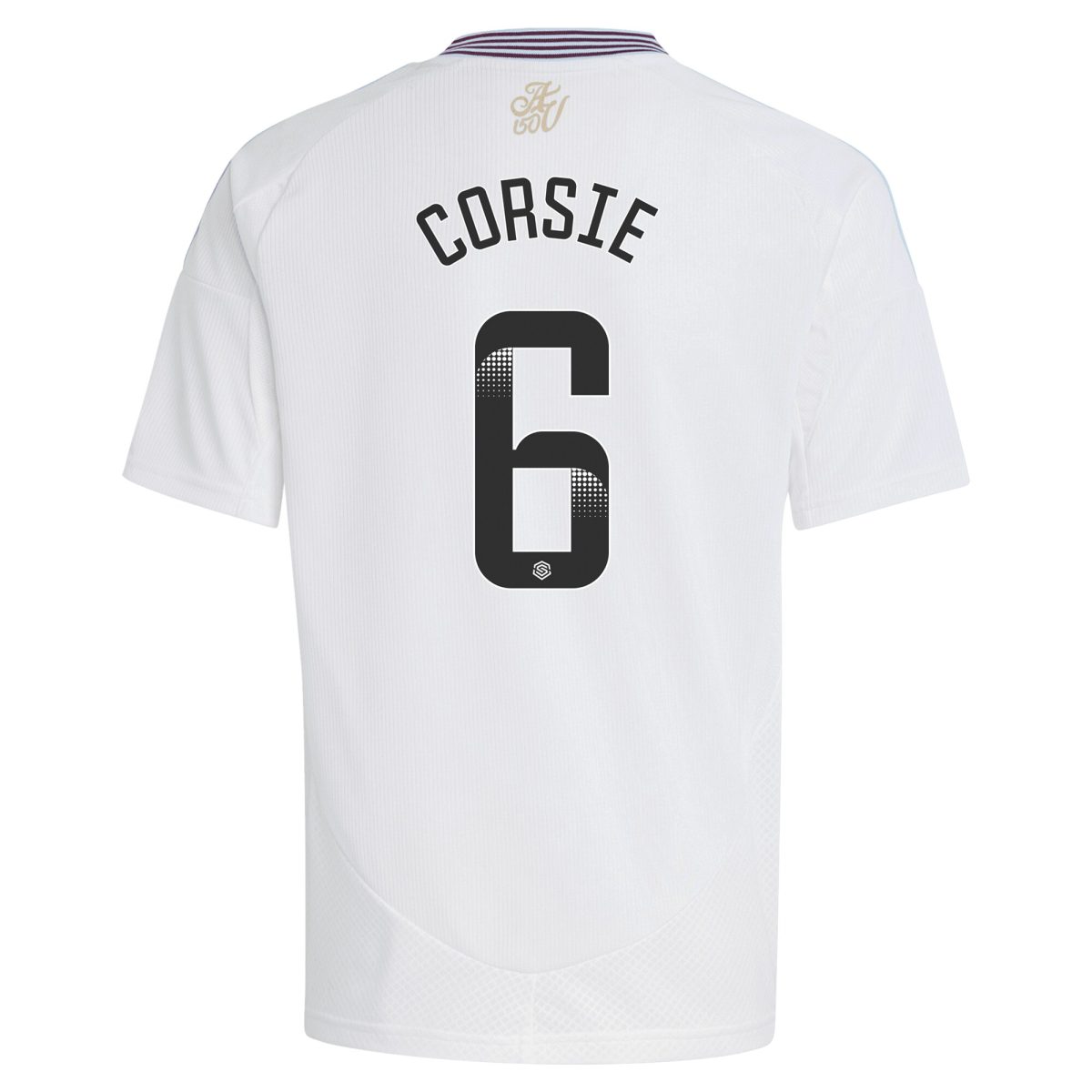 Aston Villa Jerseys - Official aston villa wsl adidas away shirt 2024-25 – kids with corsie 6 printing Collection for AVFC Fans