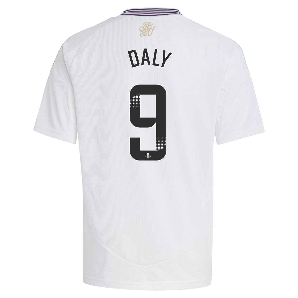 Aston Villa Jerseys - Official aston villa wsl adidas away shirt 2024-25 – kids with daly 9 printing Collection for AVFC Fans