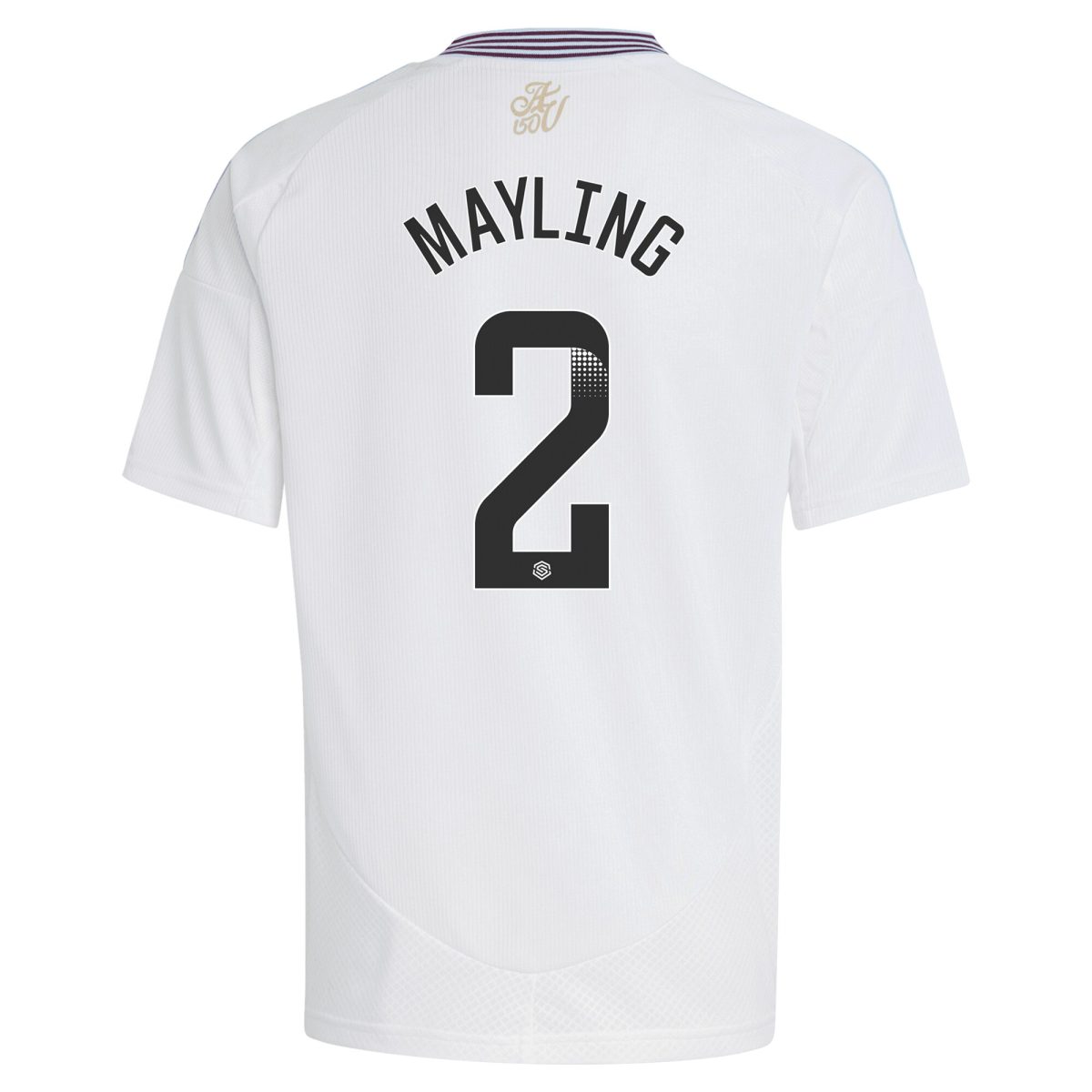 Aston Villa Jerseys - Official aston villa wsl adidas away shirt 2024-25 – kids with mayling 2 printing Collection for AVFC Fans