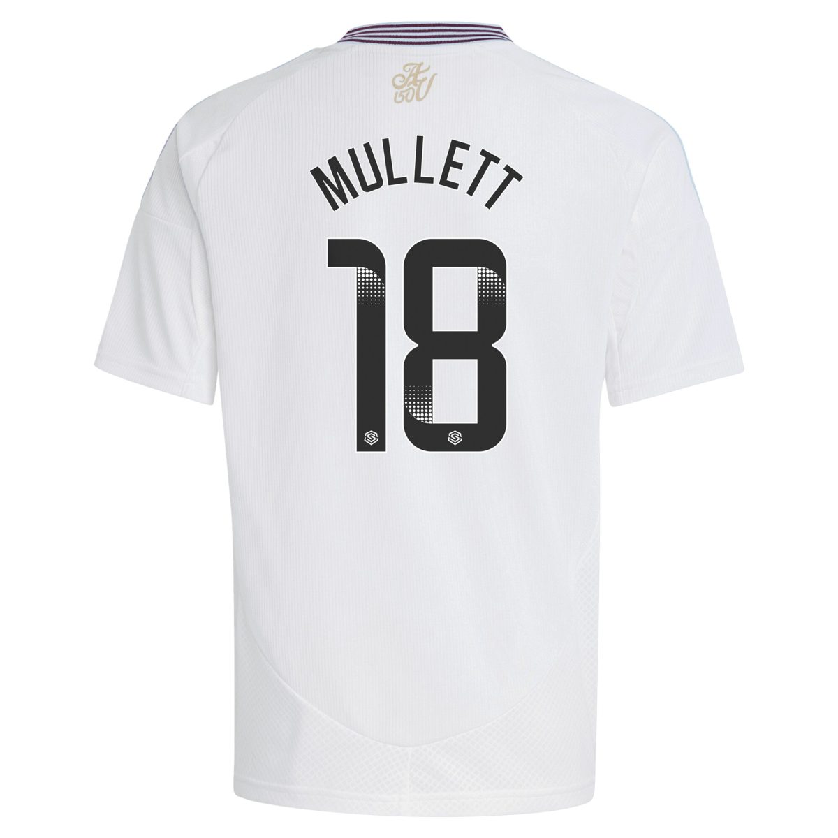 Aston Villa Jerseys - Official aston villa wsl adidas away shirt 2024-25 – kids with mullett 18 printing Collection for AVFC Fans