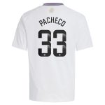 Aston Villa Jerseys - Official aston villa wsl adidas away shirt 2024-25 – kids with pacheco 33 printing Collection for AVFC Fans
