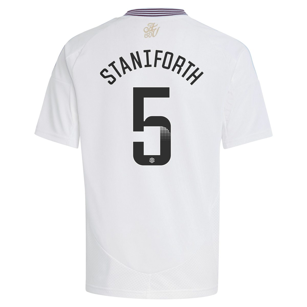 Aston Villa Jerseys - Official aston villa wsl adidas away shirt 2024-25 – kids with staniforth 5 printing Collection for AVFC Fans