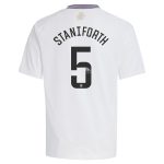Aston Villa Jerseys - Official aston villa wsl adidas away shirt 2024-25 – kids with staniforth 5 printing Collection for AVFC Fans