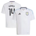 Aston Villa Jerseys - Official aston villa wsl adidas away shirt 2024-25 – kids with turner 14 printing Collection for AVFC Fans