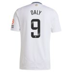 Aston Villa Jerseys - Official aston villa wsl adidas away shirt 2024-25 with daly 9 printing Collection for AVFC Fans