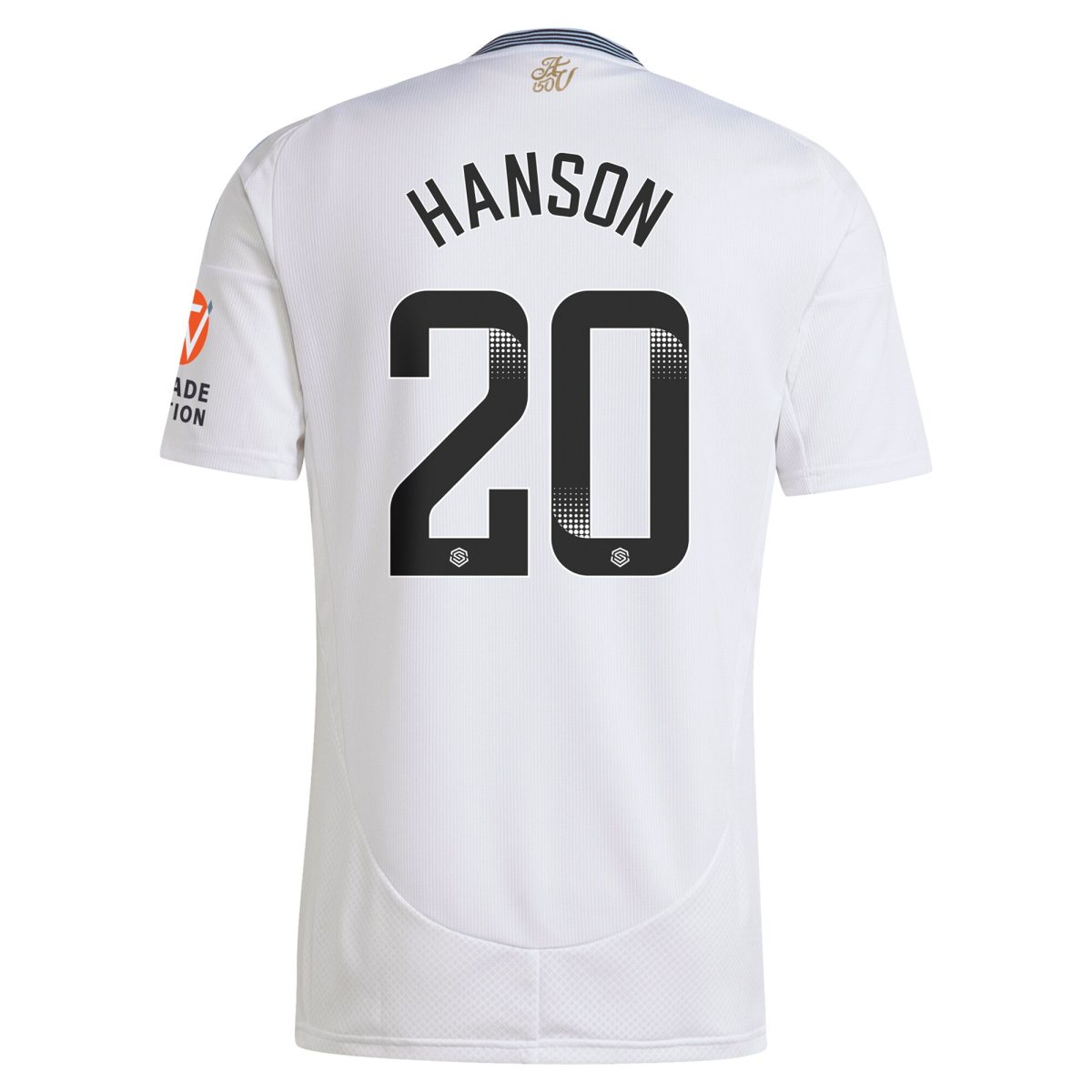 Aston Villa Jerseys - Official aston villa wsl adidas away shirt 2024-25 with hanson 20 printing Collection for AVFC Fans