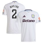 Aston Villa Jerseys - Official aston villa wsl adidas away shirt 2024-25 with mayling 2 printing Collection for AVFC Fans