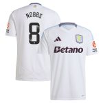 Aston Villa Jerseys - Official aston villa wsl adidas away shirt 2024-25 with nobbs 8 printing Collection for AVFC Fans