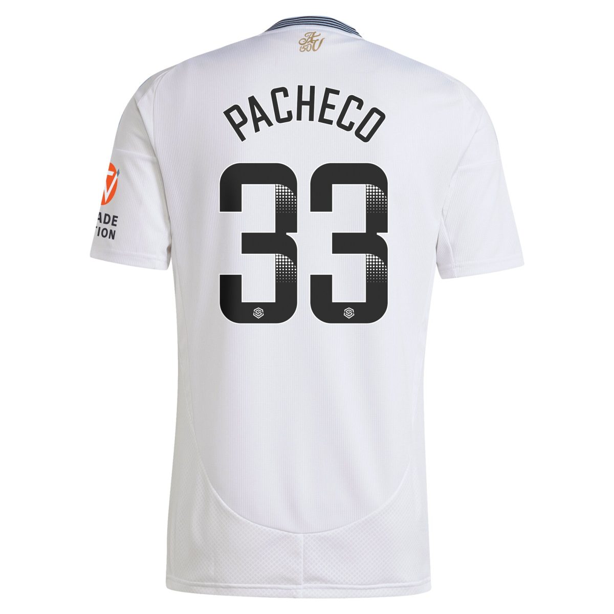Aston Villa Jerseys - Official aston villa wsl adidas away shirt 2024-25 with pacheco 33 printing Collection for AVFC Fans