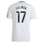 Aston Villa Jerseys - Official aston villa wsl adidas away shirt 2024-25 with salmon 17 printing Collection for AVFC Fans