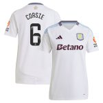 Aston Villa Jerseys - Official aston villa wsl adidas away shirt 2024-25 – womens with corsie 6 printing Collection for AVFC Fans