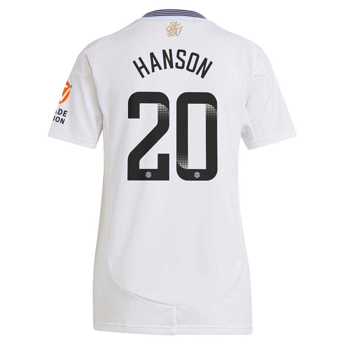Aston Villa Jerseys - Official aston villa wsl adidas away shirt 2024-25 – womens with hanson 20 printing Collection for AVFC Fans