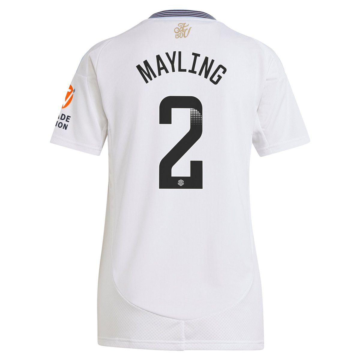 Aston Villa Jerseys - Official aston villa wsl adidas away shirt 2024-25 – womens with mayling 2 printing Collection for AVFC Fans