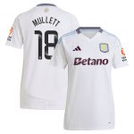 Aston Villa Jerseys - Official aston villa wsl adidas away shirt 2024-25 – womens with mullett 18 printing Collection for AVFC Fans