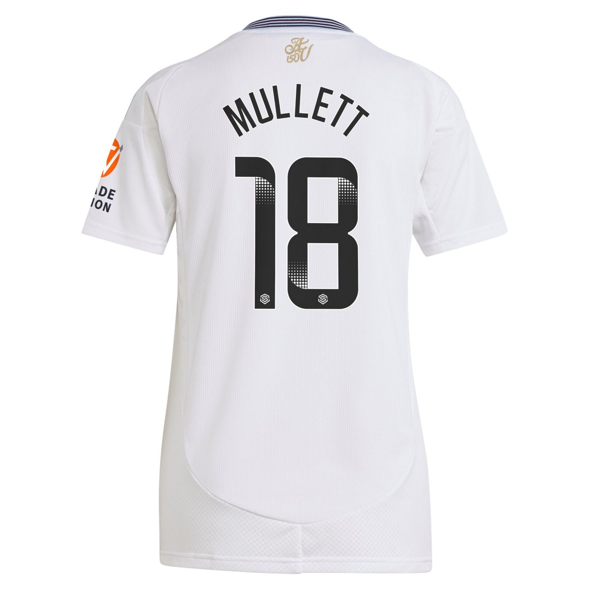 Aston Villa Jerseys - Official aston villa wsl adidas away shirt 2024-25 – womens with mullett 18 printing Collection for AVFC Fans