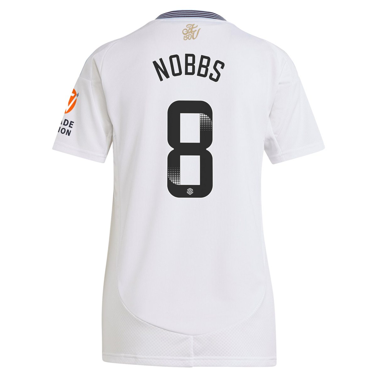Aston Villa Jerseys - Official aston villa wsl adidas away shirt 2024-25 – womens with nobbs 8 printing Collection for AVFC Fans