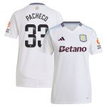 Aston Villa Jerseys - Official aston villa wsl adidas away shirt 2024-25 – womens with pacheco 33 printing Collection for AVFC Fans