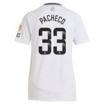 Aston Villa Jerseys - Official aston villa wsl adidas away shirt 2024-25 – womens with pacheco 33 printing Collection for AVFC Fans