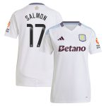 Aston Villa Jerseys - Official aston villa wsl adidas away shirt 2024-25 – womens with salmon 17 printing Collection for AVFC Fans