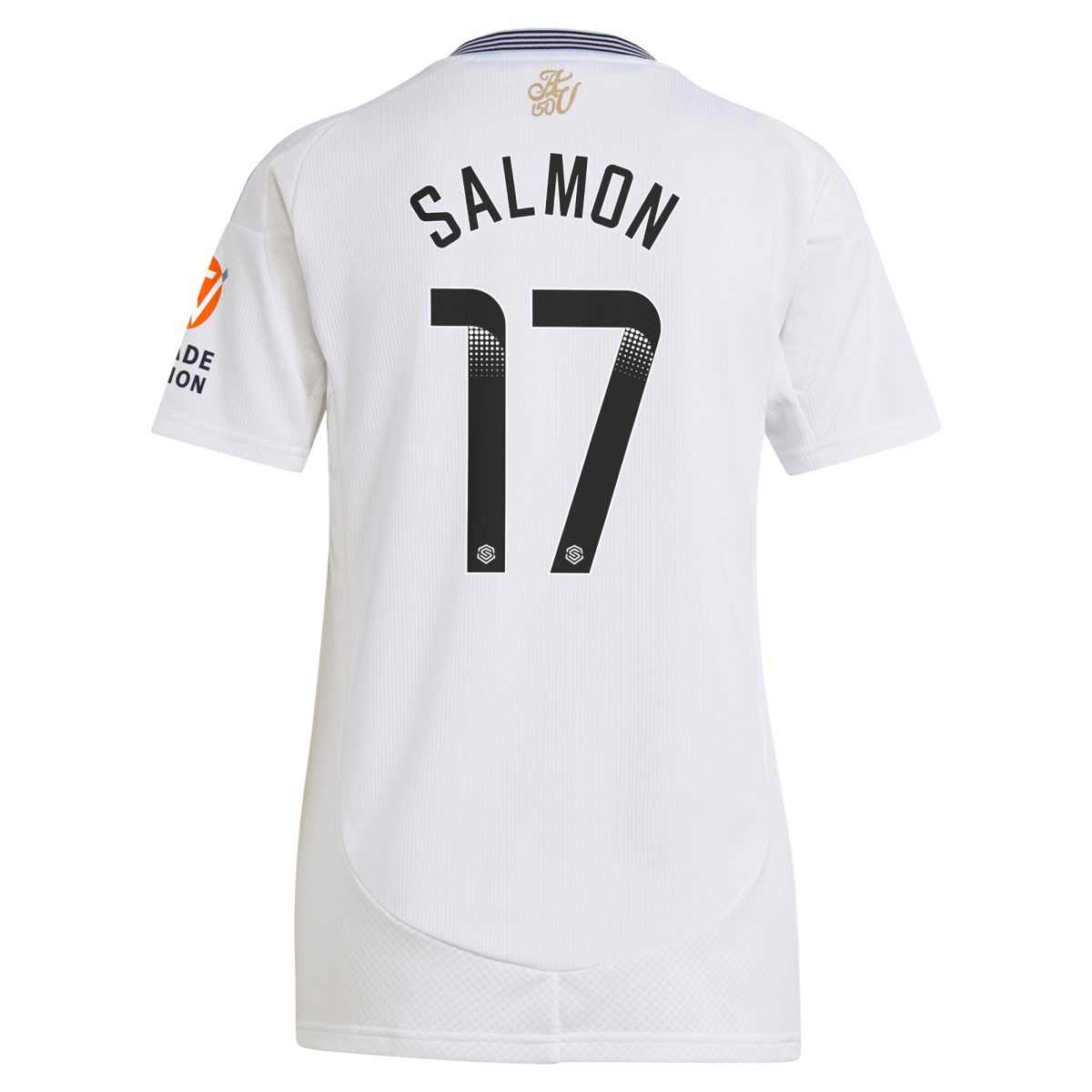 Aston Villa Jerseys - Official aston villa wsl adidas away shirt 2024-25 – womens with salmon 17 printing Collection for AVFC Fans
