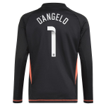Aston Villa Jerseys - Official aston villa wsl adidas goalkeeper shirt 2024-25 – long sleeve – kids with d8217angelo 1 printing Collection for AVFC Fans