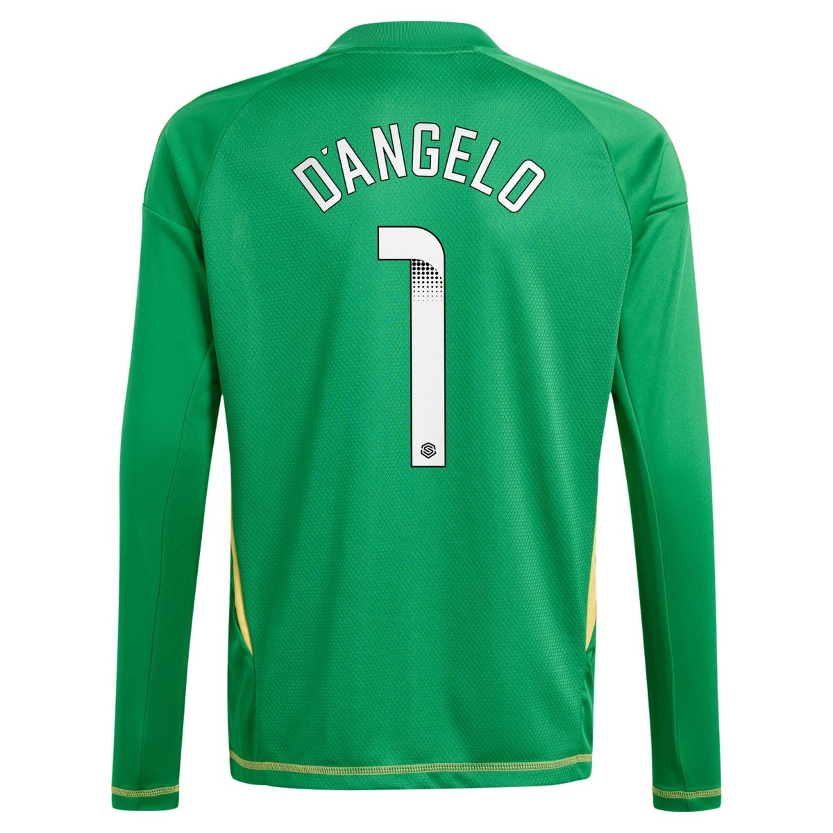 Aston Villa Jerseys - Official aston villa wsl adidas goalkeeper shirt 2024-25 – long sleeve – kids with dangelo 1 printing – 202712206-01 Collection for AVFC Fans