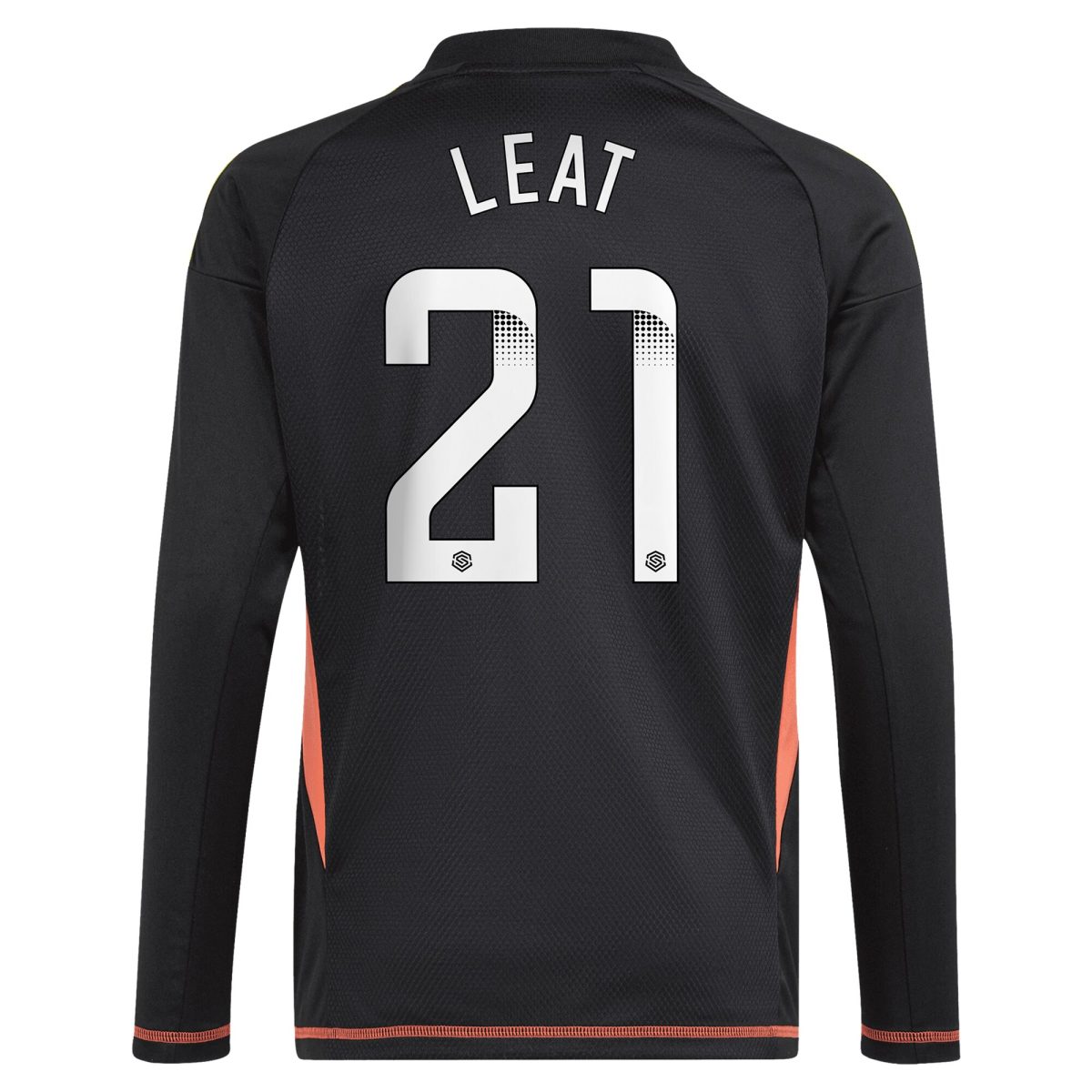 Aston Villa Jerseys - Official aston villa wsl adidas goalkeeper shirt 2024-25 – long sleeve – kids with leat 21 printing Collection for AVFC Fans
