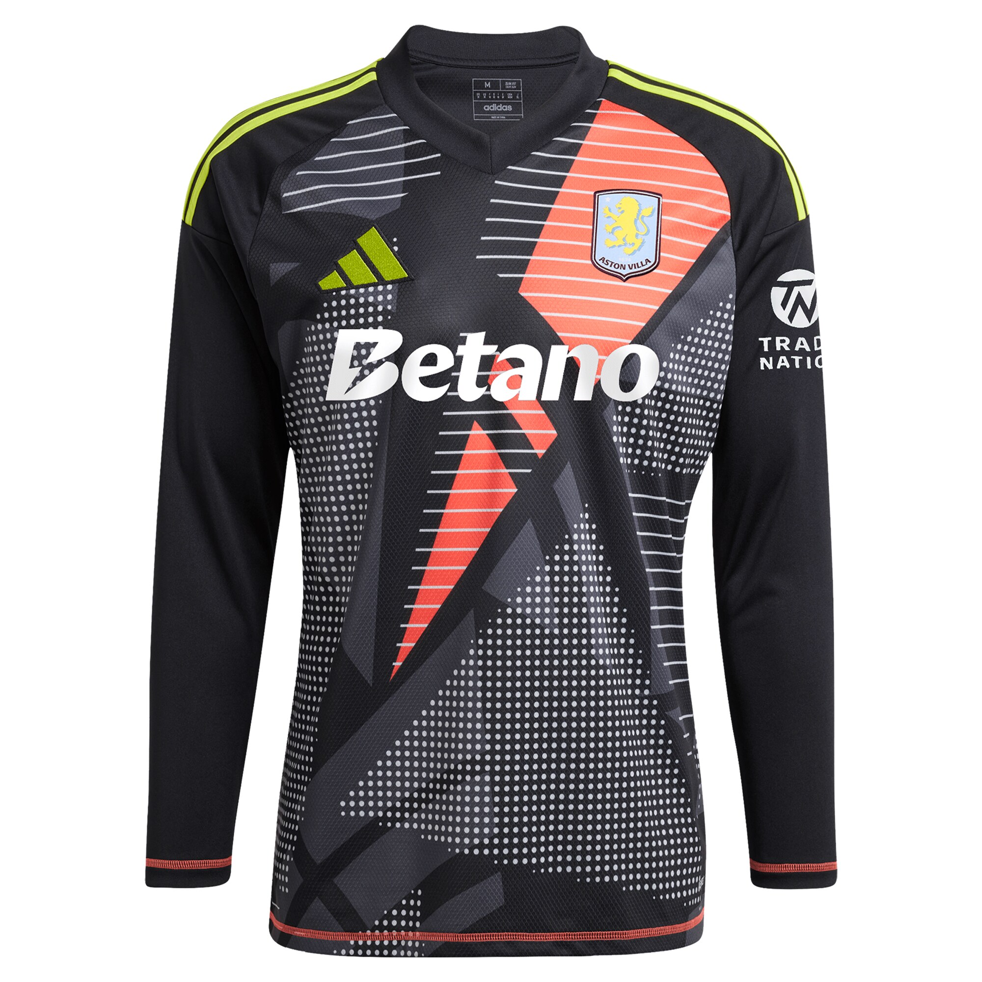 Aston Villa Jerseys - Official aston villa wsl adidas goalkeeper shirt 2024-25 – long sleeve with d8217angelo 1 printing Collection for AVFC Fans
