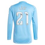 Aston Villa Jerseys - Official aston villa wsl adidas goalkeeper shirt 2024-25 – long sleeve with leat 21 printing – 202030996 Collection for AVFC Fans