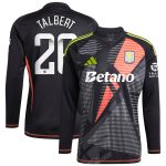Aston Villa Jerseys - Official aston villa wsl adidas goalkeeper shirt 2024-25 – long sleeve with talbert 26 printing Collection for AVFC Fans