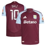 Aston Villa Jerseys - Official aston villa wsl adidas home authentic shirt 2024-25 with dali 10 printing Collection for AVFC Fans