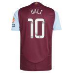Aston Villa Jerseys - Official aston villa wsl adidas home authentic shirt 2024-25 with dali 10 printing Collection for AVFC Fans