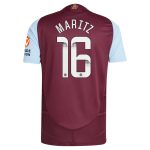 Aston Villa Jerseys - Official aston villa wsl adidas home authentic shirt 2024-25 with maritz 26 printing Collection for AVFC Fans
