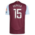 Aston Villa Jerseys - Official aston villa wsl adidas home authentic shirt 2024-25 with parker 15 printing Collection for AVFC Fans