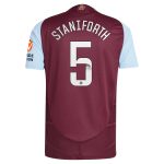 Aston Villa Jerseys - Official aston villa wsl adidas home authentic shirt 2024-25 with staniforth 5 printing Collection for AVFC Fans