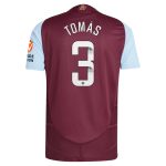 Aston Villa Jerseys - Official aston villa wsl adidas home authentic shirt 2024-25 with tomás 3 printing Collection for AVFC Fans