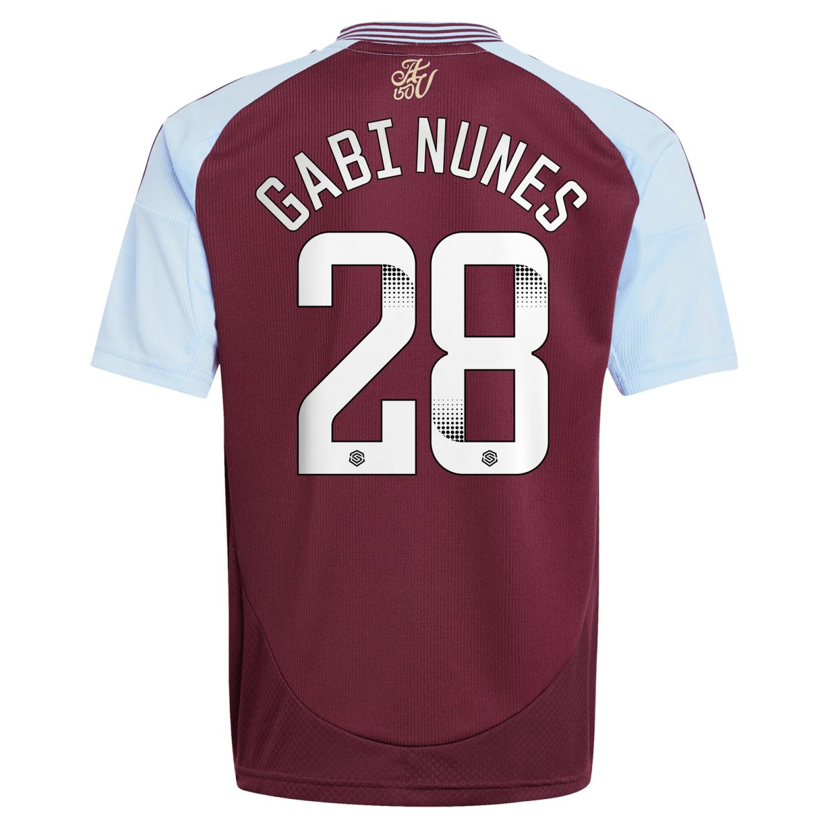 Aston Villa Jerseys - Official aston villa wsl adidas home shirt 2024-25 – kids with gabi nunes 28 printing Collection for AVFC Fans
