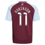 Aston Villa Jerseys - Official aston villa wsl adidas home shirt 2024-25 – kids with robinson 11 printing Collection for AVFC Fans