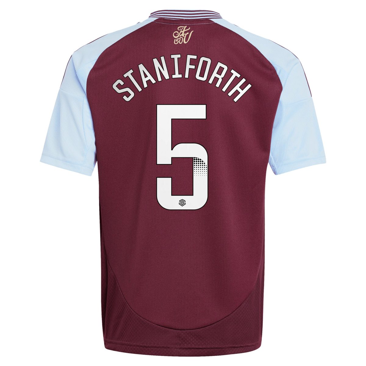 Aston Villa Jerseys - Official aston villa wsl adidas home shirt 2024-25 – kids with staniforth 5 printing Collection for AVFC Fans