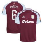 Aston Villa Jerseys - Official aston villa wsl adidas home shirt 2024-25 with corsie 6 printing Collection for AVFC Fans