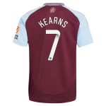 Aston Villa Jerseys - Official aston villa wsl adidas home shirt 2024-25 with kearns 7 printing Collection for AVFC Fans