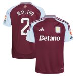 Aston Villa Jerseys - Official aston villa wsl adidas home shirt 2024-25 with mayling 2 printing Collection for AVFC Fans