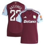 Aston Villa Jerseys - Official aston villa wsl adidas home shirt 2024-25 – womens with baijings 22 printing Collection for AVFC Fans