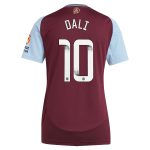 Aston Villa Jerseys - Official aston villa wsl adidas home shirt 2024-25 – womens with dali 10 printing Collection for AVFC Fans