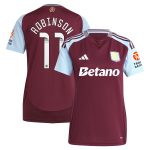 Aston Villa Jerseys - Official aston villa wsl adidas home shirt 2024-25 – womens with robinson 11 printing Collection for AVFC Fans