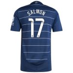 Aston Villa Jerseys - Official aston villa wsl adidas third authentic shirt 2024-25 with salmon 17 printing Collection for AVFC Fans