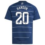 Aston Villa Jerseys - Official aston villa wsl adidas third shirt 2024-25 – kids with hanson 20 printing Collection for AVFC Fans