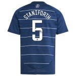 Aston Villa Jerseys - Official aston villa wsl adidas third shirt 2024-25 – kids with staniforth 5 printing Collection for AVFC Fans