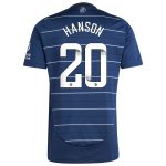 Aston Villa Jerseys - Official aston villa wsl adidas third shirt 2024-25 with hanson 20 printing Collection for AVFC Fans
