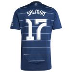 Aston Villa Jerseys - Official aston villa wsl adidas third shirt 2024-25 with salmon 17 printing Collection for AVFC Fans